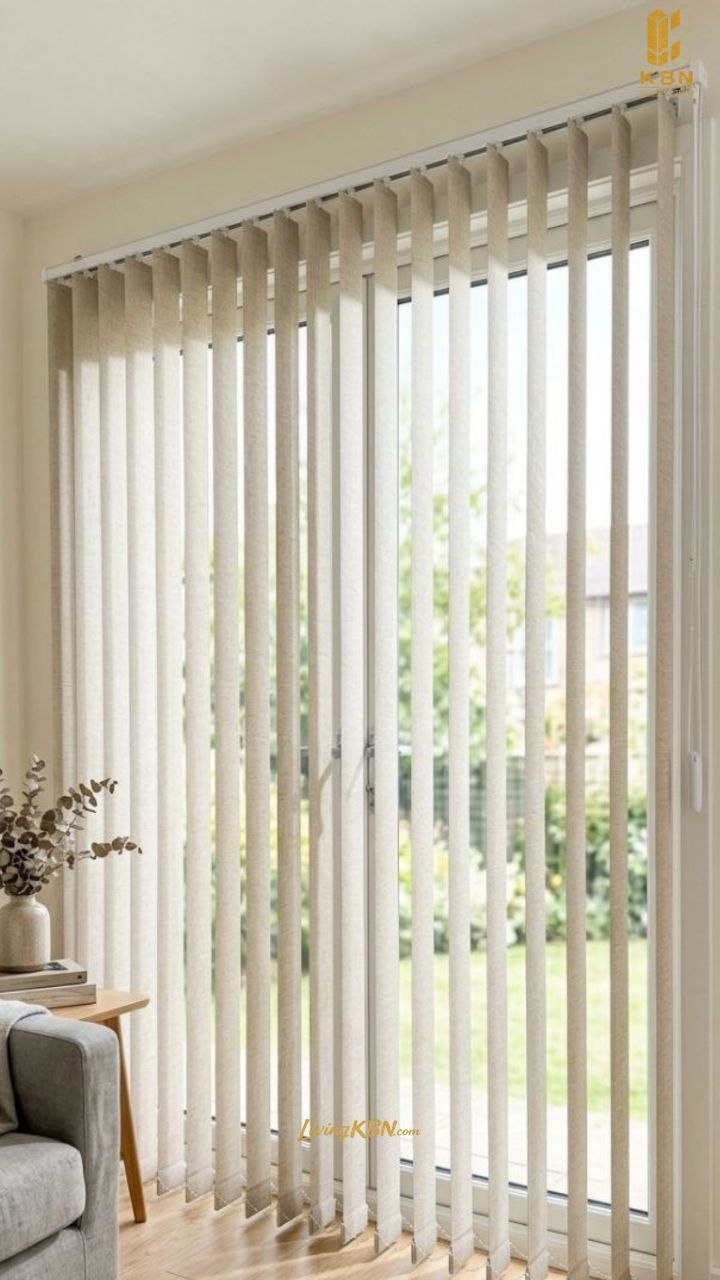 Vertical blind untuk jendela interior kantor — foto 4