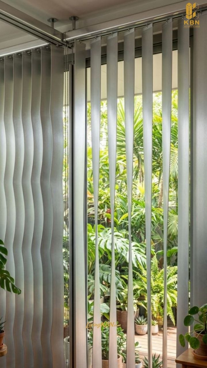 Vertical blind untuk jendela interior kantor — foto 6