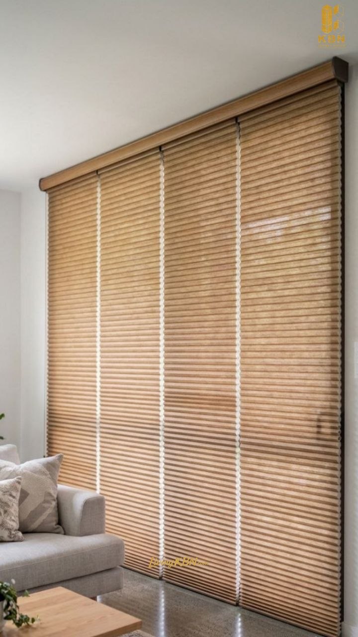 Motorized curtain pada jendela besar karya KBN — foto 4