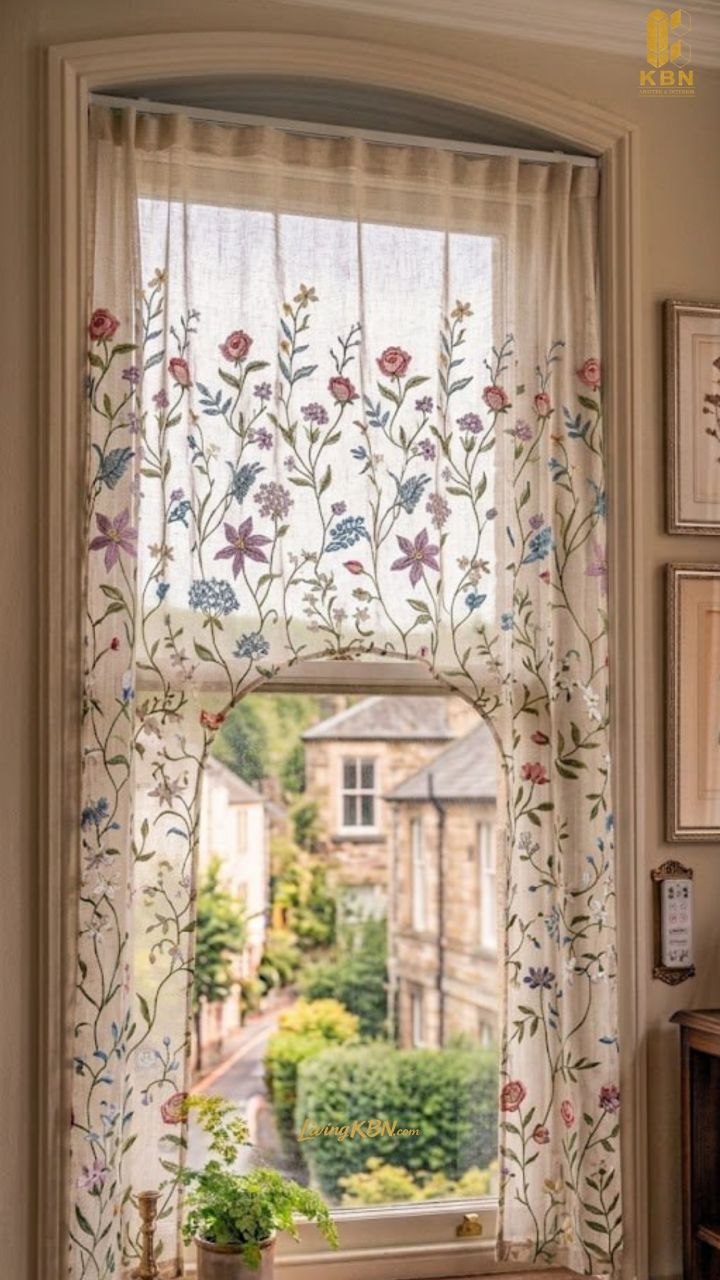 Sheer curtain ruang tamu karya KBN — foto 2