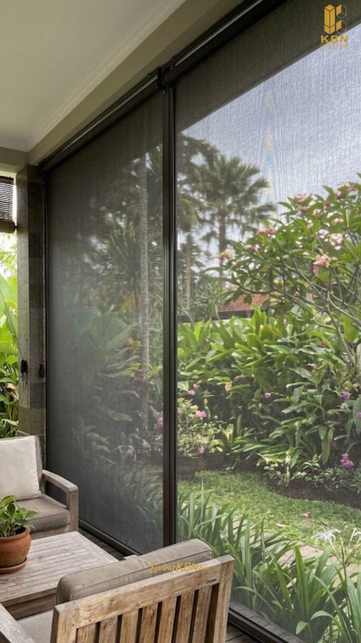 Outdoor blinds teras karya KBN — foto 4