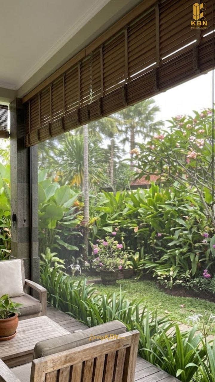 Outdoor blinds teras karya KBN — foto 3