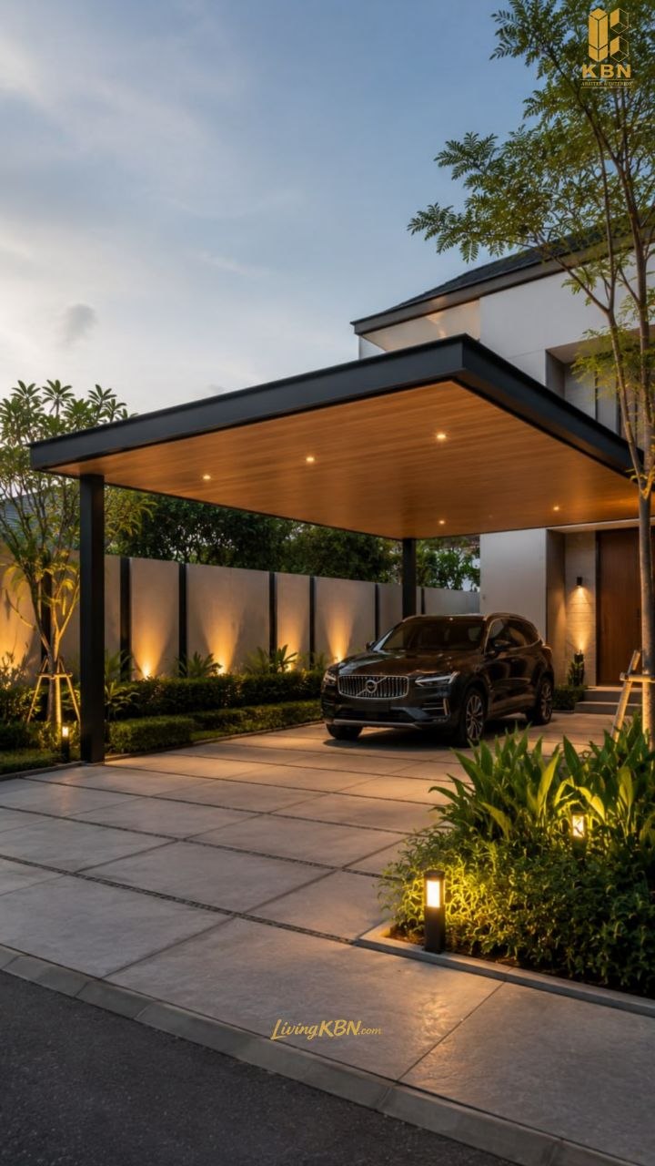 Kanopi eksterior rumah karya KBN — foto 7