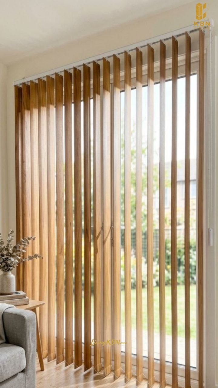 Vertical blind untuk jendela interior kantor — foto 3